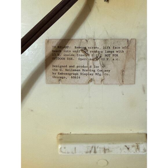 Vintage 1981 Falls City Beer Lighted Sign Oval Wall Bar Decor Pick A City - Picture 3 of 16